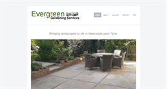 Desktop Screenshot of evergreengardeningservices.com